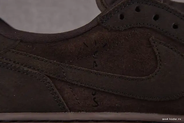 Travis DM7866-202 Air Jordan Velvet Brown OG Low 1 Scott x 0611